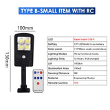 Solar powered Sensor L.E.D - Motion Detection