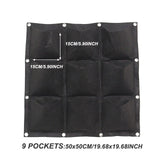 Vertical Wall Planters - Multiple Variants