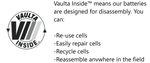 VAULTA 48V 5.12kWh Residential LFP Battery | REPAIR & RECYCLE