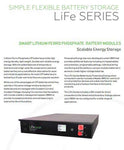 Powerplus Life Series LFP Lithium Battery 3.3kWh 48V/24V Australian Lithium Battery