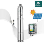 Soulary Solar Bore Pump 3" - 48 V / 120 Max Head / 1800 LPH