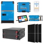 “The Flex” Off Grid System | 10kWh Lithium BYD Flex Batteries | 3.64kW Solar Array | 5kVa Inverter