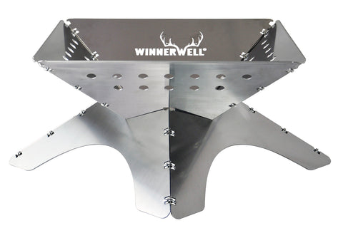 Firepit Flatpack By Winnerwell - Medium / Stainless Steel