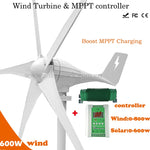 MarsRock 600w Turbine | 12/24v | MPPT Controller