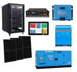 Victron 'BIG RIG' Off Grid Solar Kit | 15.99 Kw PV | 15 KVA Inverter | 30.8 KWH Bank