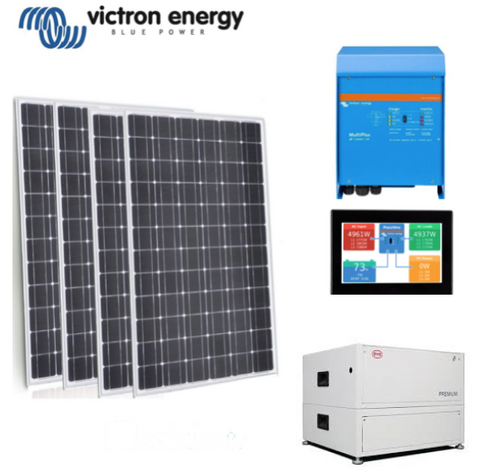 Victron 'BIG RIG' Off Grid Solar Kit | 15.99 Kw PV | 15 KVA Inverter | 30.8 KWH Bank