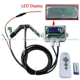 Electric Dual Axis Solar Tracker +16" Linear Actuator 1500N DC Motor +LCD Controller +Anemometer DIY Solar Panel Tracking System