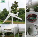 AMGPower Wind Turbine - 400 - 600 W / 24 V / 5 blades.