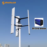 SMARAAD Vertical Axis Wind Turbine 1.0 M Blades - 400 - 600 W | 12 | 24 | 48 V