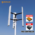 SMARAAD Vertical Axis Wind Turbine 1.0 M Blades - 400 - 600 W | 12 | 24 | 48 V