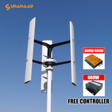 SMARAAD Vertical Axis Wind Turbine 1.0 M Blades - 400 - 600 W | 12 | 24 | 48 V