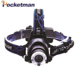 Pocketman Headlamp & LED Waterproof Flashlight - 3800 LM /2000 LM