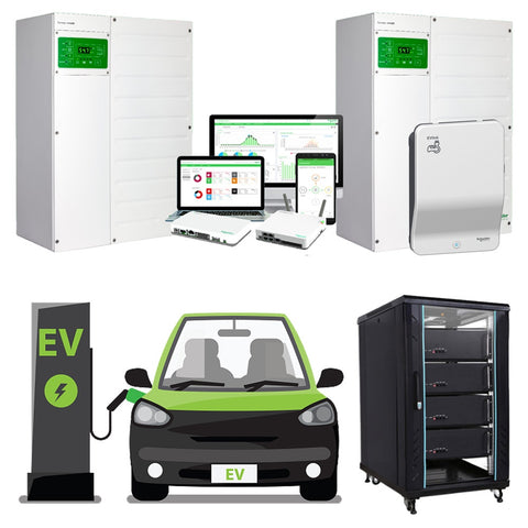 EV Schneider Off Grid System | Pylontech Lithium | 16.38kW Solar