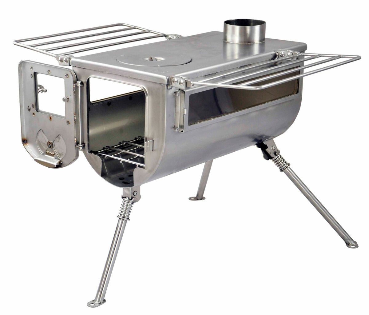 Woodlander Camping Stove Large $599 ($696) + more sale items at Self Sufficient Australia